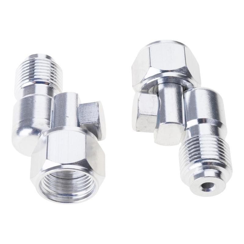 Wytrzymały ze stali nierdzewnej Gracos 235486 Adapter obrotowy do pistoletu natryskowego bezpowietrznego z gwintem 7/8 cala z obrotem o 360 stopni