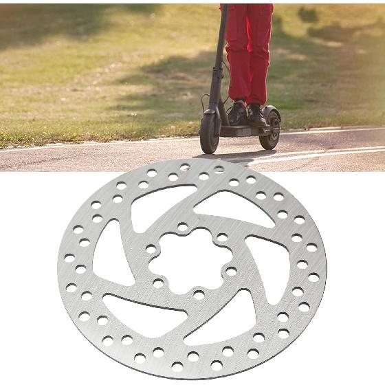 140mm Brake Disk, Anti Fading Easy To Install Electric Scooter Brake Disk Stainless Steel with Screws for Replacement