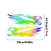 Motorcycle Decal Decal Stickers For Cars Eagle Design Waterproof Self-Adhesive Reflective Tape Decoration Patch For Helmet Truck