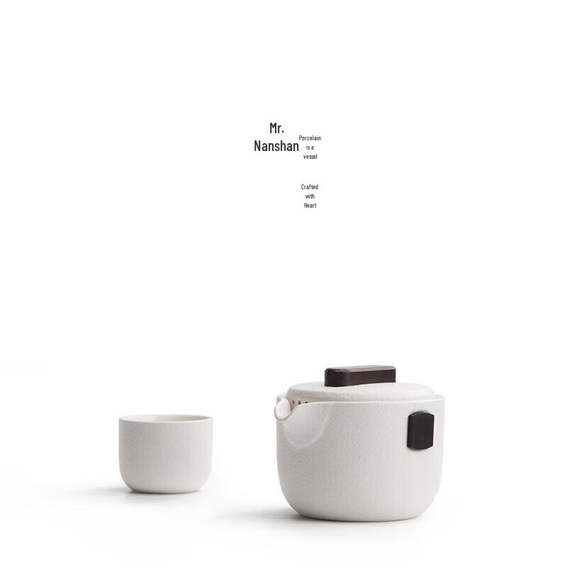 Nanshan Sir Black Pottery Travel Tea Set