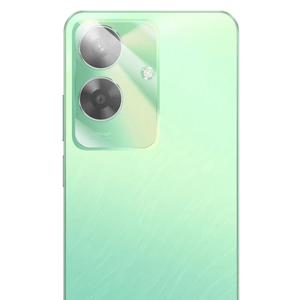 

RURIHAI 2Pcs For Realme C61 4G Camera Lens Protector 0.2mm 2.5D Arc Edge Rear Lens Film Type A