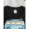 European sizes Van Surfboard Adventure Road Trip Girls' Crew Neck Fashion Sweatshirt, Autumn Winter Western Top, Long Sleeved Casual.