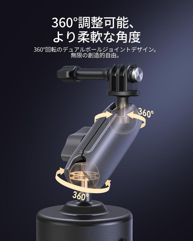 TELESIN Electric Suction Cup Mount for Action Car Powerful Compatible with Insta360 Pro DJI Osmo Action GoPro Hero Car and Dashboard Cameras, Mount,