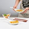 New Plastic Kitchen Soup Spoons Cookware Fries Fried Chicken Korean Dessert Cake Platter Handheld Large Snack Plate