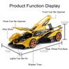 Scale 1:32 SVJ63 V12GT Toy Sports Car Model Alloy Diecast Sound Light Doors Opened Cars Models Children's Interactive Toys