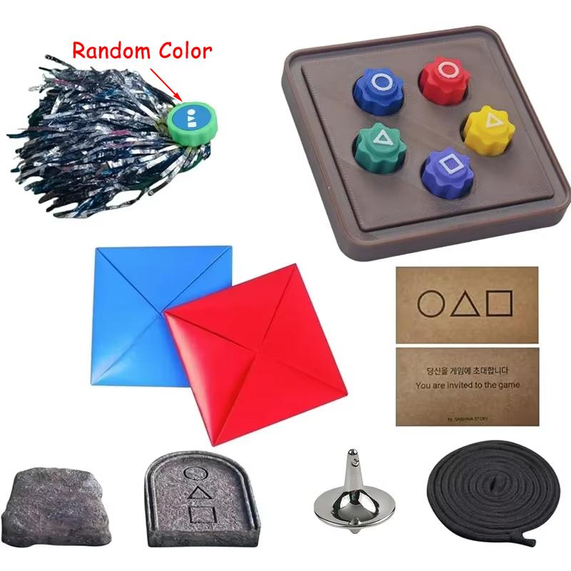 Gonggi Korean Stones Set Korean Folk Game Set Korean Traditional Play Board Game-Jebi chagi Gong-gi Biseokchigi Paeng-y DDAKJI