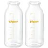 Items Can Be Sterilized by Pigeon Breastfeeding Jikkan Baby Bottle 200ml Nipple Lid of General [All Boiling] Direct-Attach + (Low-Frequency,