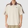 Puma T7 Retro Color Block Loose Fit Short Sleeve Polo Shirt Men Tops 638458-87