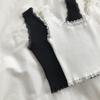 Tank Tops Women Plain Lace Up Crop Tank Top for Women Basic Solid Sexy Crop Tops Square Neck Plain Crop Tops Summer