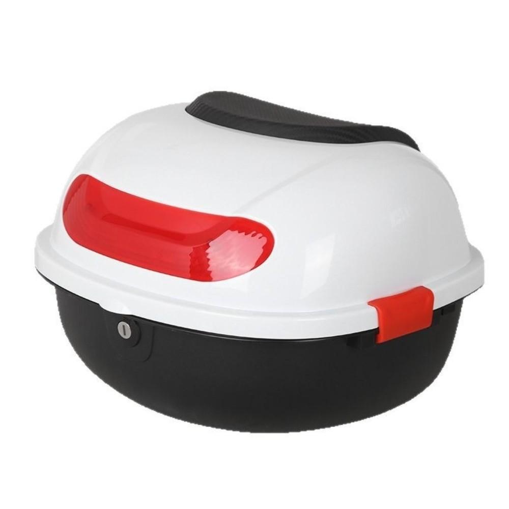Lockable Motorcycle Trunk Plastic Motorbike Tail Trunk Universal Storage Case  Commuting
