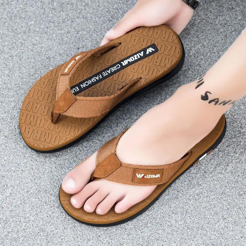 Soft Men's Shoe Platform Anti-slip Sabot Slides Outdoor Designer Luxury Adult Fun Low Price Casual Trend 2025 Style Male Slipper