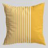 Geometric Pillowcase, Yellow and Gray Geometric Peach Skin Velvet Printed Pillow Cushion Cover, Sofa Car Backrest