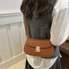 Chic Retro Casual Pu Leather Women's Single Shoulder Bag With Modern Minimalist Appeal