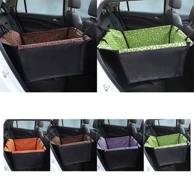 Foldable Dog Car Seat Mat Thickened Dog Car Seat Bag Pet Car Hammock Pet Car Seat Cover Puppy