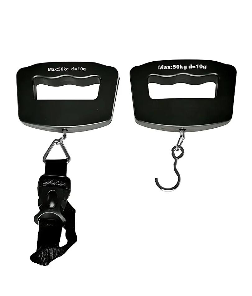 50kg Digital Luggage Scale Portable Suitcase Scale Handheld Electronic Scales Backlight Digital Display Travel Accessories