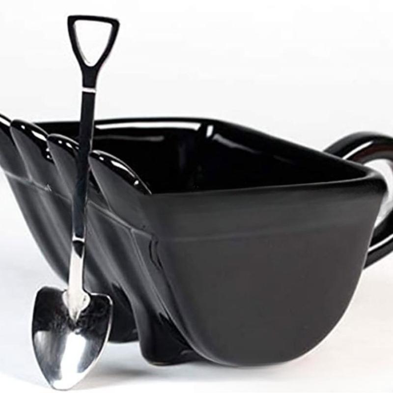 Digger Coffee Cup New Model, Strange Shape Creative Funny Excavator Coffee Cup, Simple Design with Creative Shape Gifts