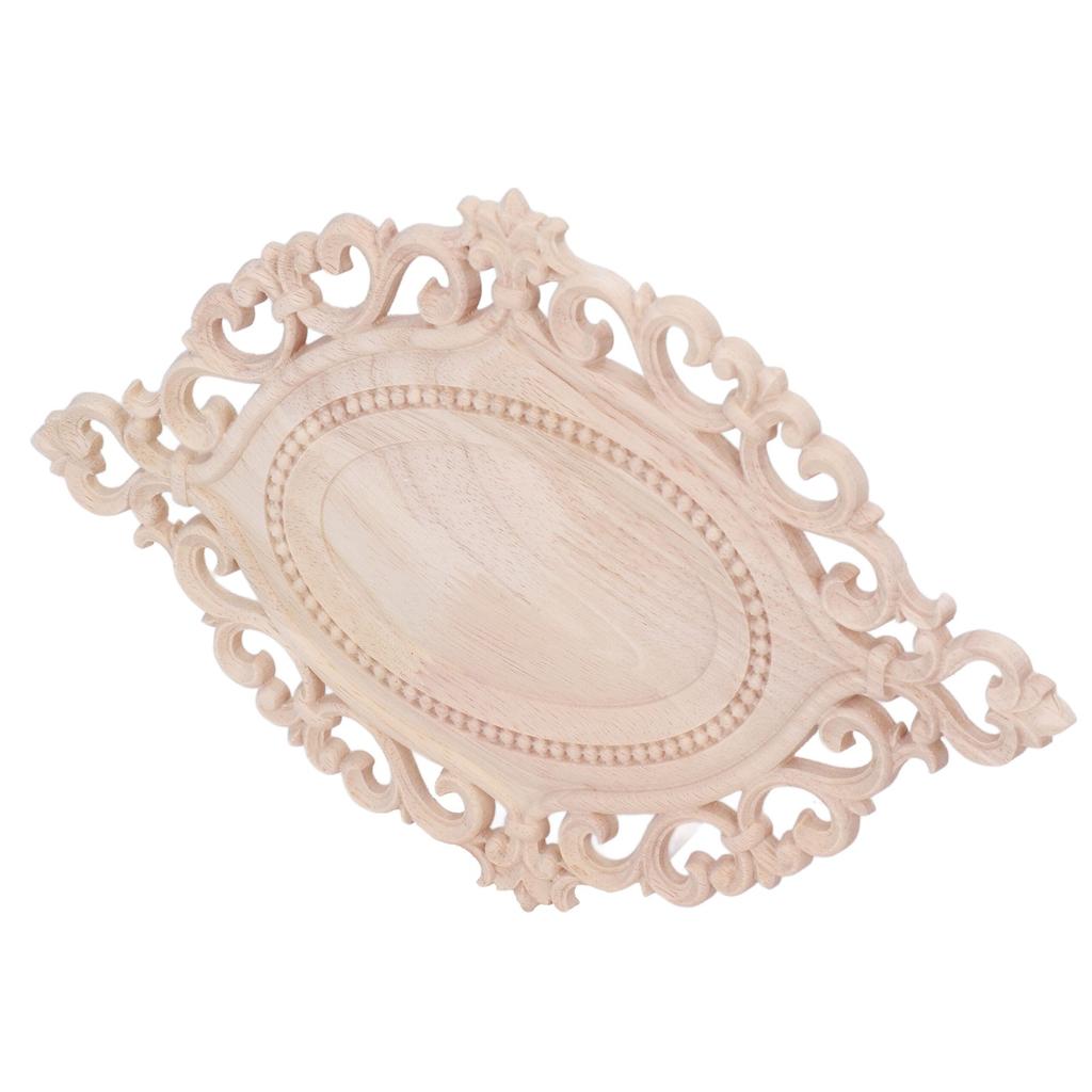 Holzapplikation Premiumholz Langlebig Einfache Installation Natürlich Umweltfreundlich Breite Anwendung Holzschnitzerei Applikation