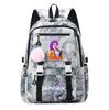 Cartoon Demon Hunters Printed Backpack Schoolbag for Teenager Student Girl Boy Bookbag Large Capacity Waterproof Travel Bag Mochila