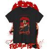 Friday The 13th Movie Jason Voorhees Fitted 100% Cotton T-shirt Mens Tees Top Unisex Heavy Cotton Tee