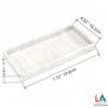 Silicone Tray for Bathroom Countertops Hand Sanitizer Shampoo Storage Tray Jewelry Display Tray for Decorative Storage