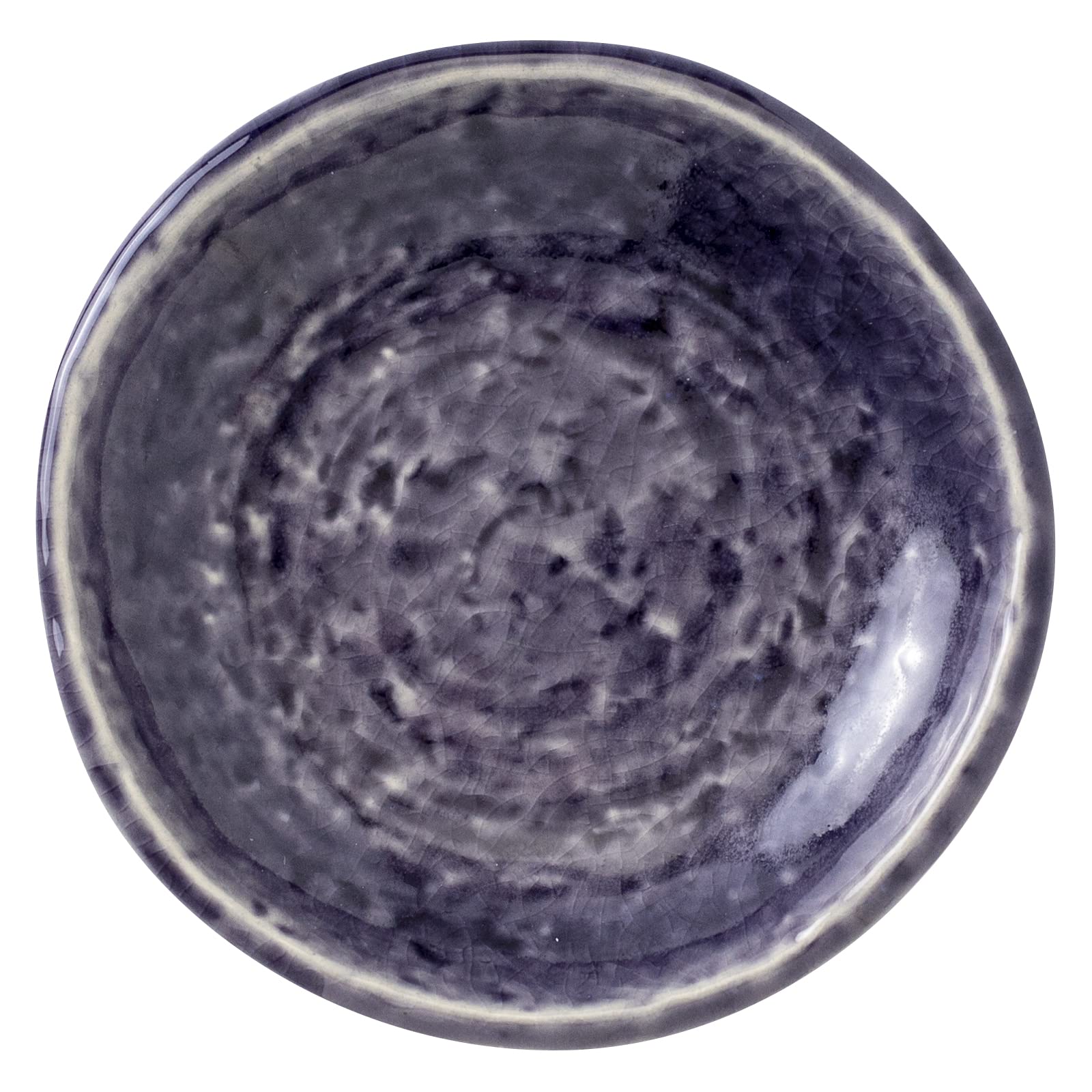 

Minoru Pottery UTA 115 Plates, Purple