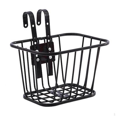 Kids Bike Basket Front Decoration Cycling Sundries Container Lightweight Children Bicycle