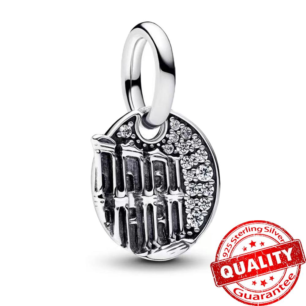 Sparkling Copper Crab Colourful Starfish Shell Conch Dangle Charm Fit Original Bracelet Diy Jewelry Accessories