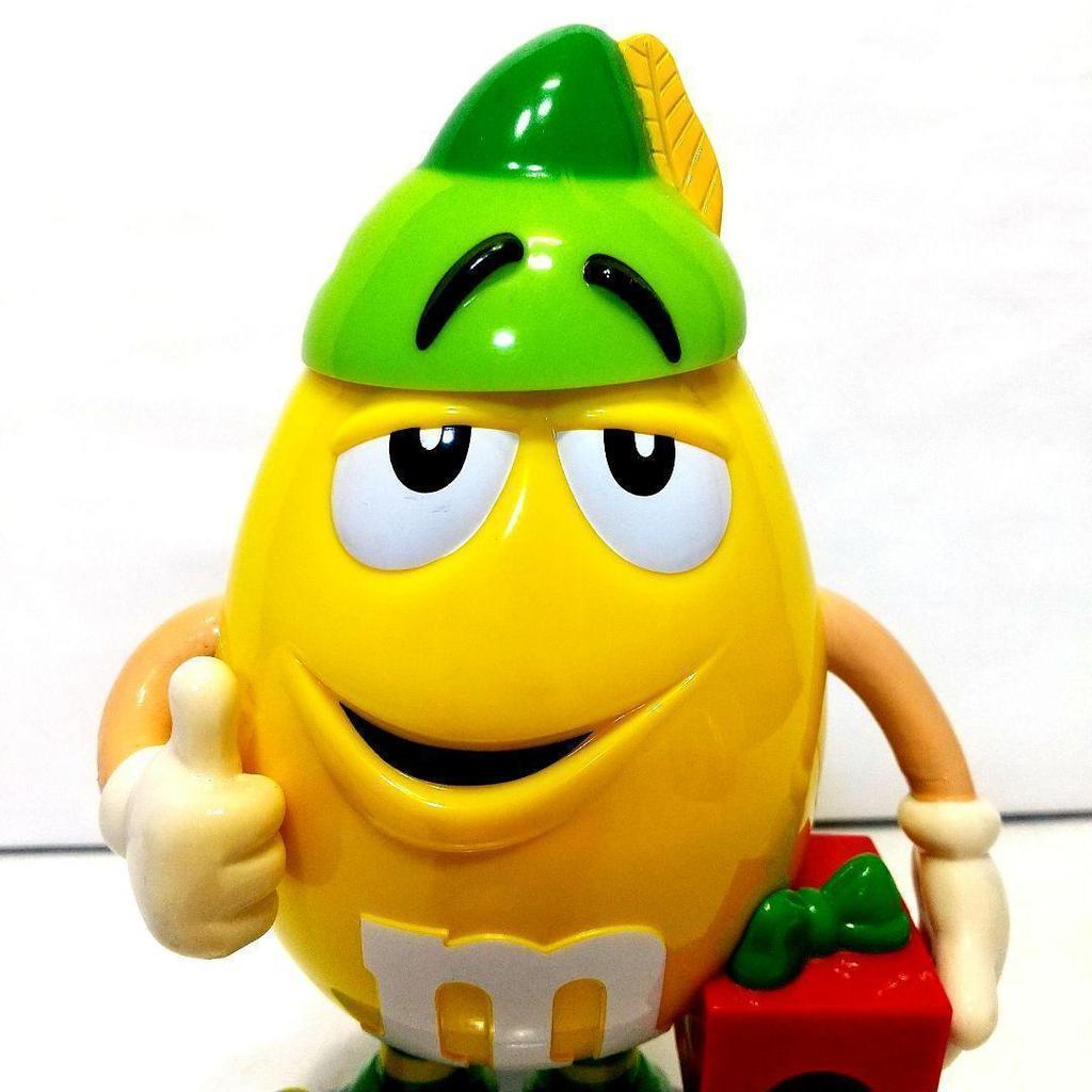 [USED] M&M's figure chocolate dispenser M&M made in 1999