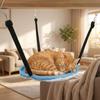 Adjustable Lanyard Hanging Cat Bed Breathable Mesh Hanging Sleeping Bed Cat Nest  For Cat Cage