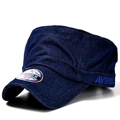 Authentic Work Large 7992540 Size Men's Cap, Sizes, (14787700) (JP, Chart, 62.0 Cm, 64.0 Cm, DENIM_NAVY(49))