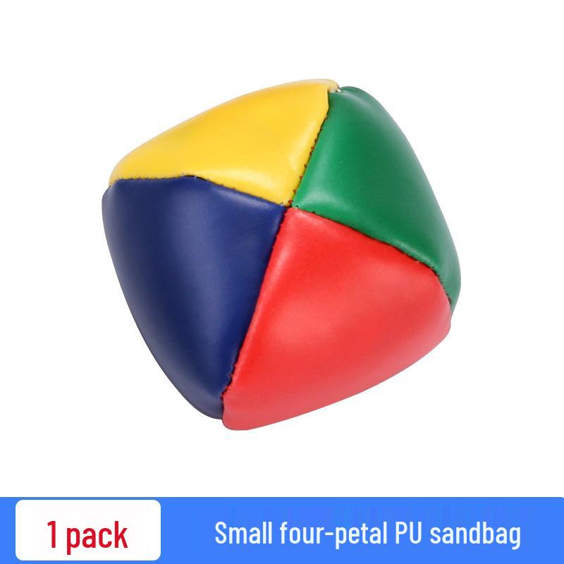 Children s Round Leather Football Beanbag Toy
