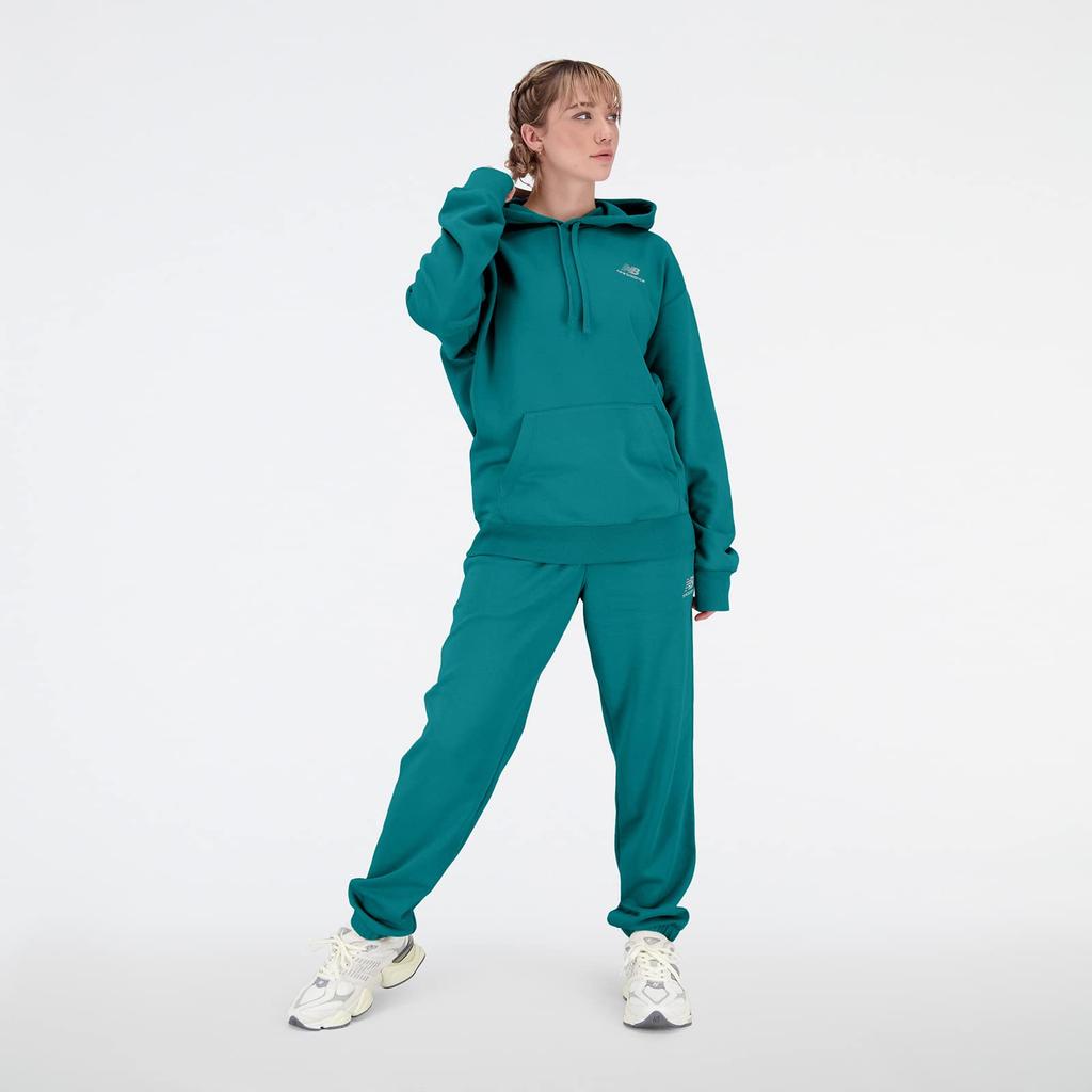 Hooded Sweatshirt NB Essentials Sweat Pullover Hoodie UT21500 Hoodie VDA 2 [New Balance] uni-ssentials (Vintage Teal)
