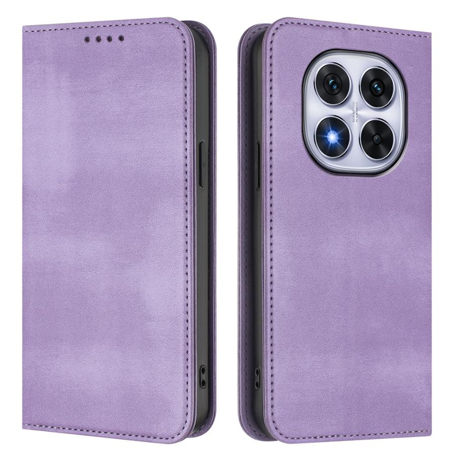 Peněženka s přihrádkami na karty blokující RFID pouzdro na telefon pro Redmi Note 14 13 12 11 10 9 8 Pro Xiaomi 15 14 13 12 11 10 Silné magnetické pouzdro z PU kůže s držákem