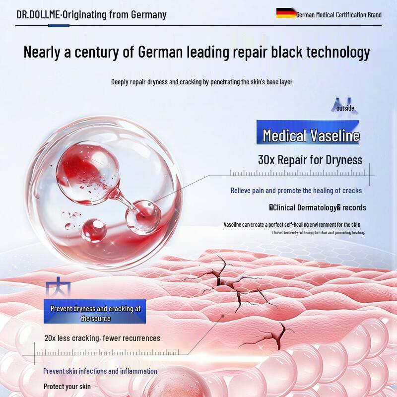 DR.DOLLME German Vaseline Horse Oil Healing Patches