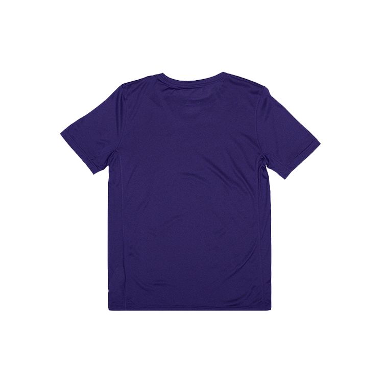 Nike T-Shirt Los Angeles Lakers Logo Breathable Short Sleeve Kids tops Purple 3Z2B7BBKU-LAK