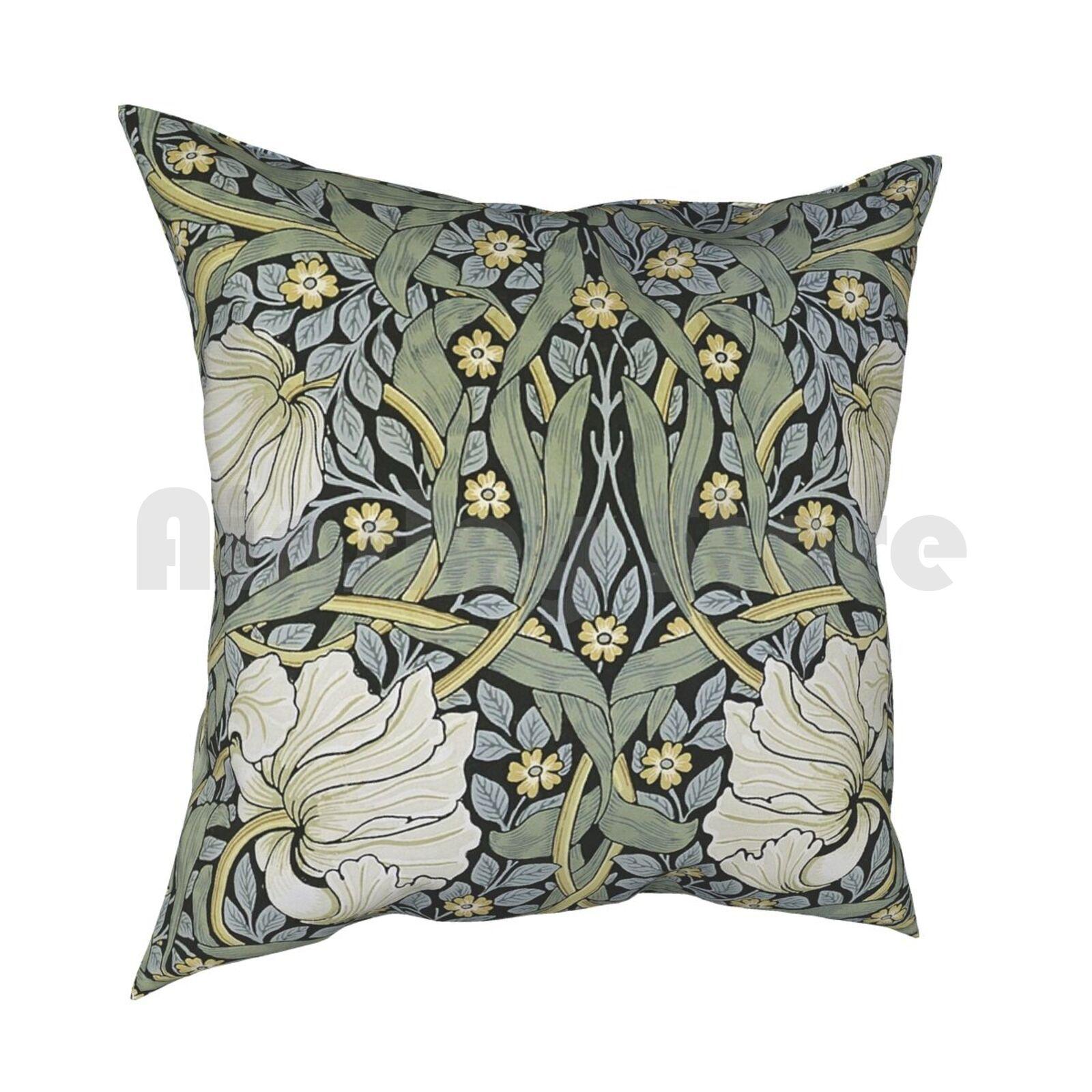 William MorrisPimpernel Design Pillow Case Printed Home Soft DIY Pillow Cover William Morris Pimpernel Stylish Cool Trendy 30x30cm 12x12in