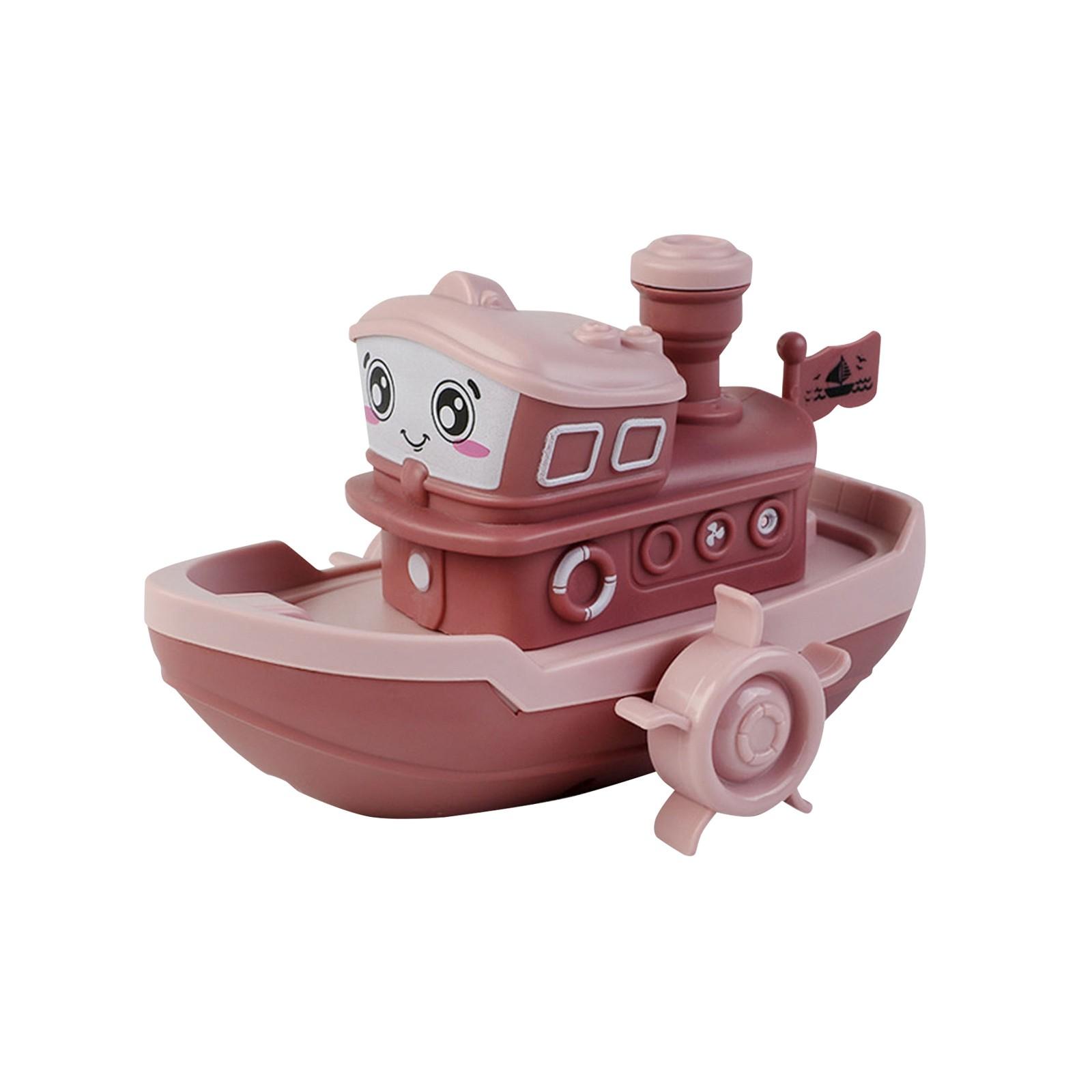 

Игрушки для купания младенцев, маленькие лодки, детская ванная комната, плавание и игры в воде One Size розовый