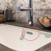 Commercial Space Use ABS Plastic Trim Overflow Covers Sink Trim Covers