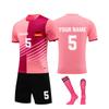 Personalised Shirts Kit Mens Girls With Name Number Custom Football Jerseys For Boys Training Suit