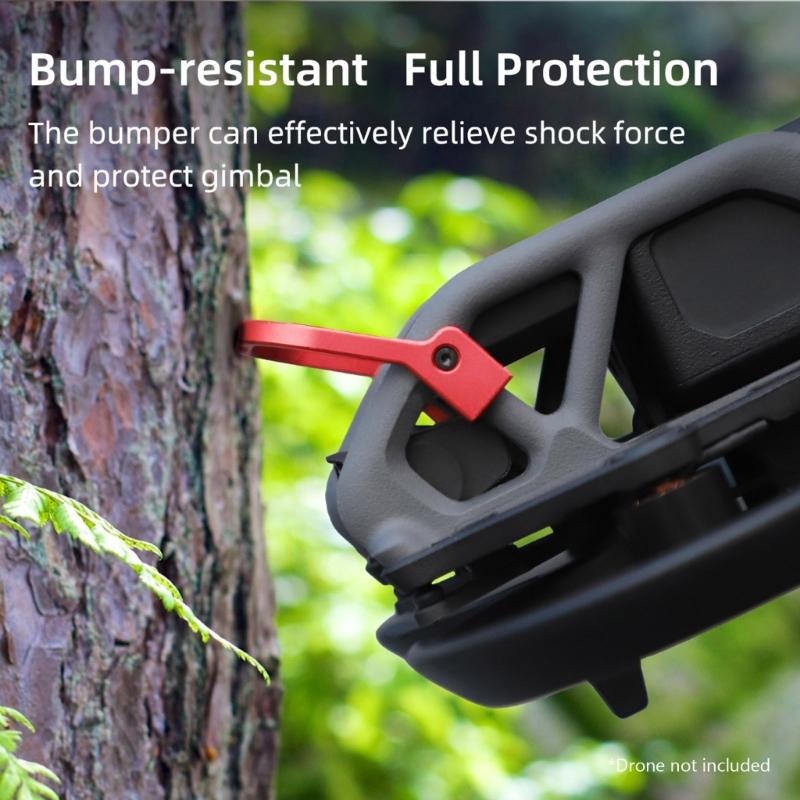 Aluminum Alloy Gimbal Bumper Gimbal Camera Guard Bar Protector Wear-resistant Bump-proof Accessories for AVATA
