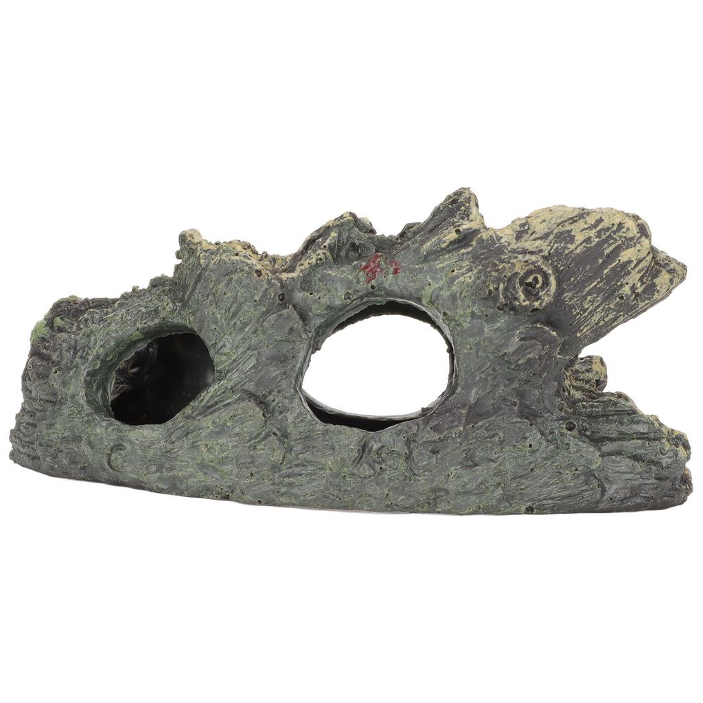Aquarium Tree Trunk Resin Hollow Landscape Trunk Ornament for Fish Tank Reptile Box