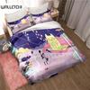 Fashion 3D Printed Anime Omori  Bedding Set All Seasons Double Duvet Cover Set Twin King Size Bedclothes Home Textile