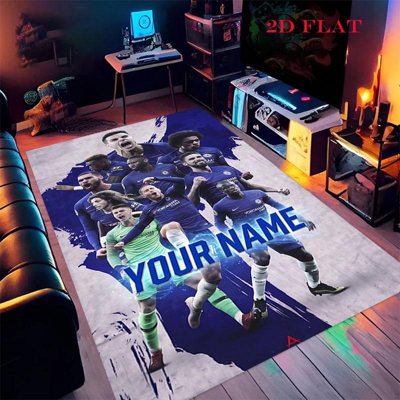 Custom Chelsea Carpet Rug for Living Room Bedroom Home Sofa Decoration,Kids play Nonslip Floor Mat