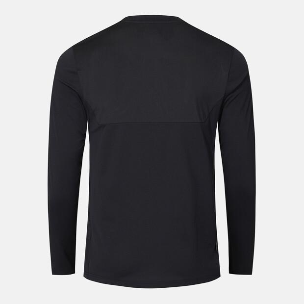 DESCENTE Men'S Turflite Long Sleeve T-Shirt Black Sr321Ttl72