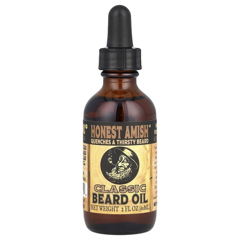 Honest Amish Beard Oil Classic 60ml (2 Fl Oz), HonestAmishBeard Oil Classic 60ml 2 Fl Oz, 1 Pc, 60ml