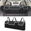 1pc High Capacity Car Trunk Organizer Oxford Backseat Storage Bag Multi-use Automobile Interior Seat Back Organizers