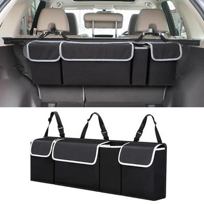 High Capacity Car Trunk Organizer Oxford Backseat Storage Bag Multi-use Automobile Interior Seat Back Organizers