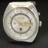 VINTAGE RICOH R31 AUTOMATIC JAPAN MENS SILVER COLOR DIAL WATCH A701937-5 R207-a701937