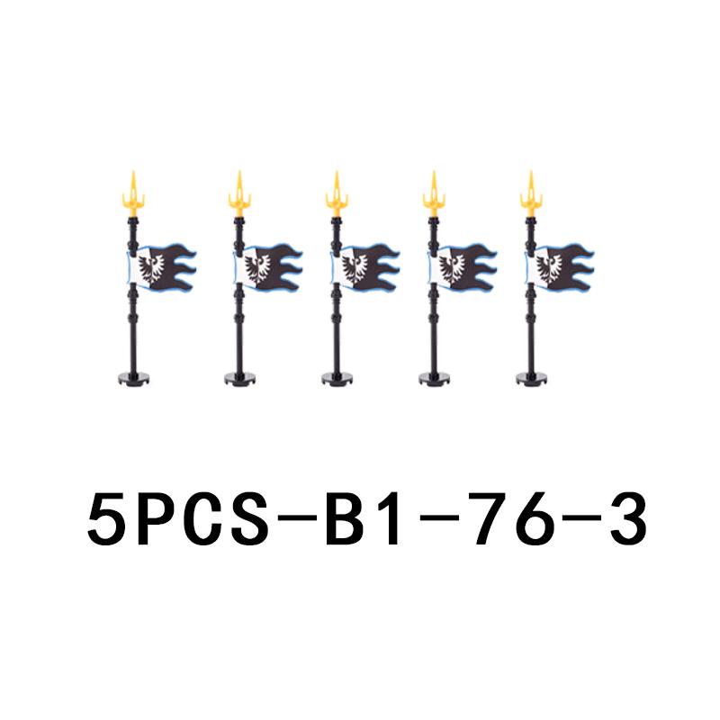 Medieval Castle Knight Figures Weapon Building Blocks Military Army Soldier Flag Shield Cloak Legion Accessories Bricks Toy Gift