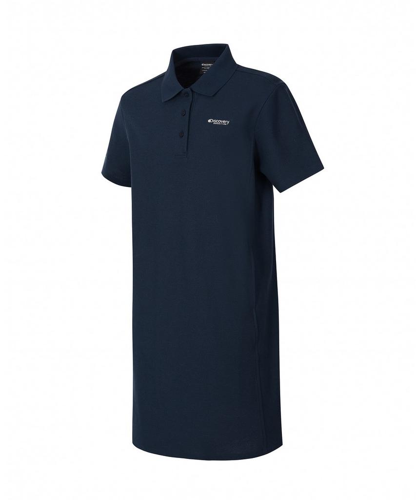 DISCOVERY EXPEDITION Women'S Pique Collar Dress (D/Navy)